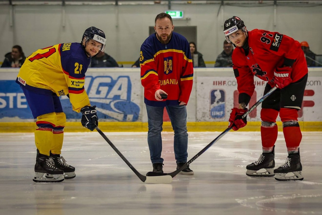 &bullet;  Fotó: Román Jégkorong-szövetség (FRHG)