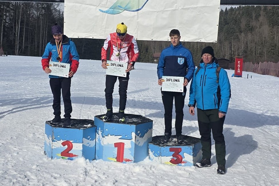 Páll Gábor a harmadik helyen. &bullet;  Fotó: Gyergyószentmiklósi ISK