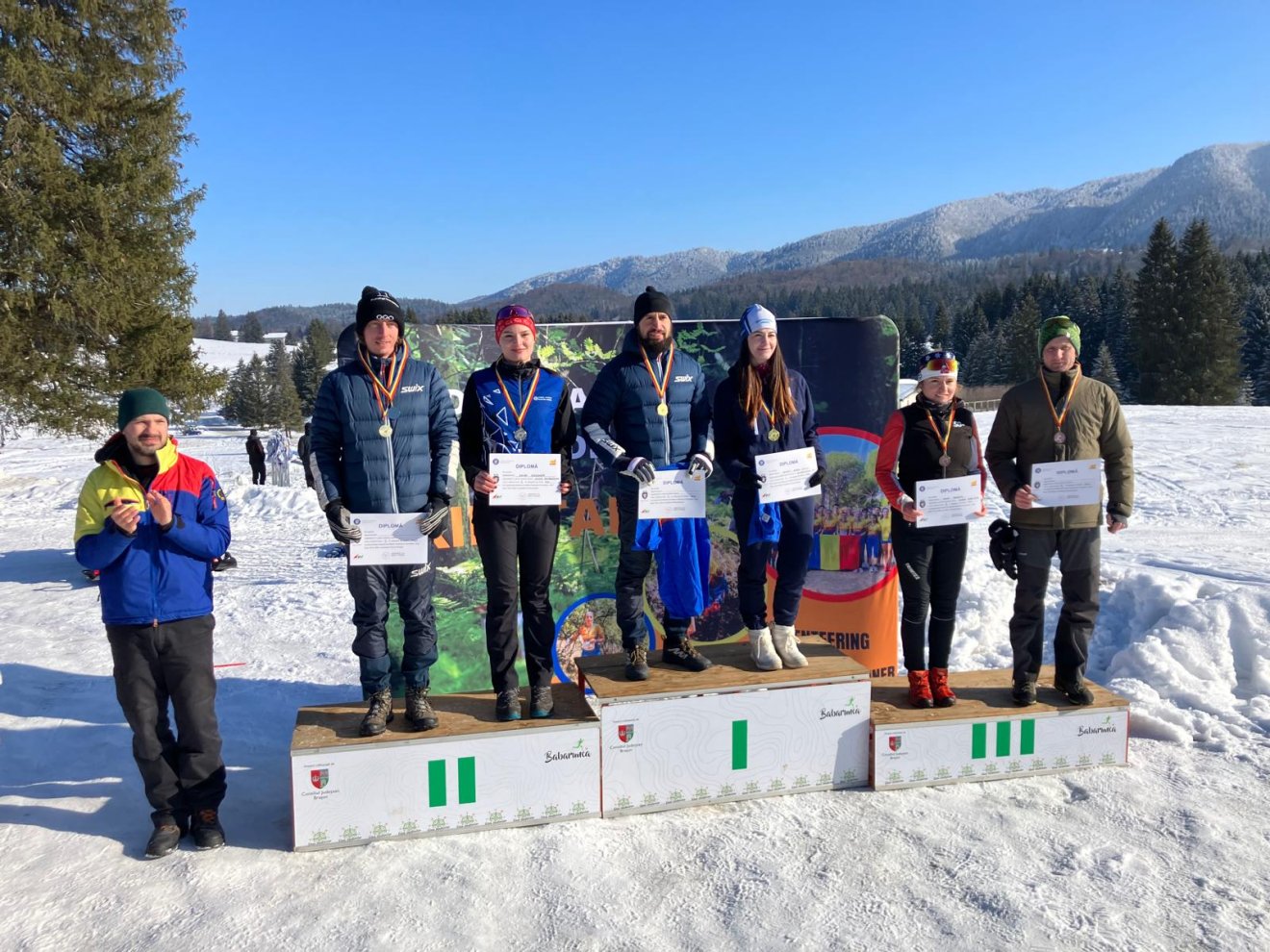 Középtáv, elit: Suciu Simion az első, Szép Zoltán a második helyen &bullet;  Fotó: Csíkszeredai VSK