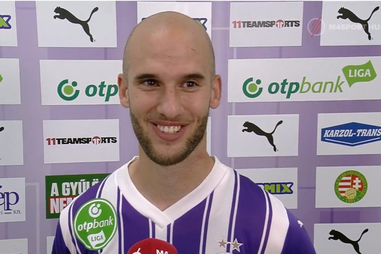 Tajti Mátyás, a barcelonai iskola növendéke &bullet;  Fotó: M4Sport