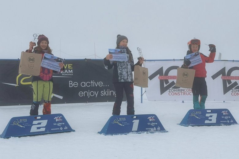 Taroltak a csíki alpesi sízők a Mini Román Kupa második fordulóján