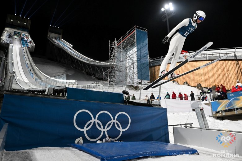 A legjobb harmincban zárt a barcasági síugró az ötkarikás játékokon