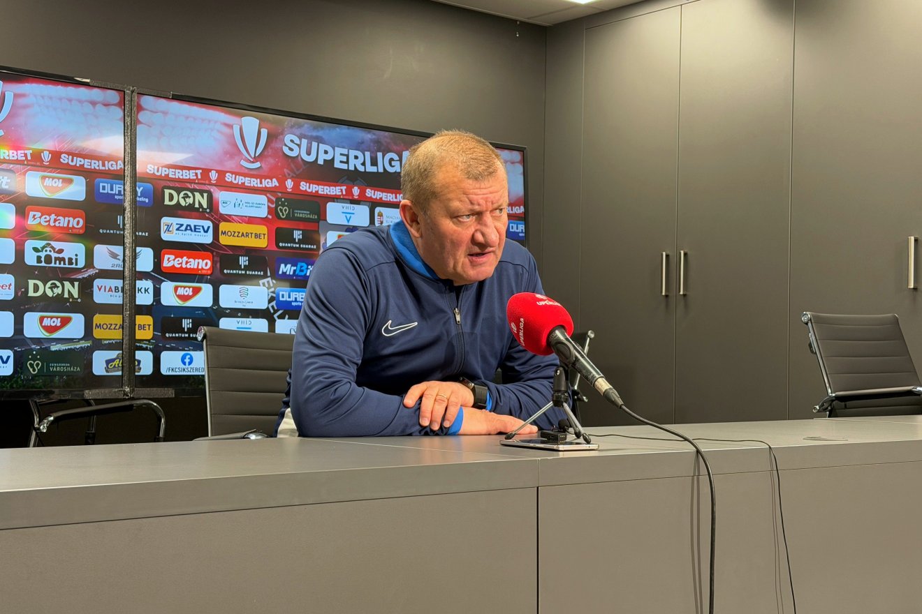 Dorinel Munteanu, a nagyszebeniek vezetőedzője vállalja a felelősséget &bullet;  Fotó: Székely Sport