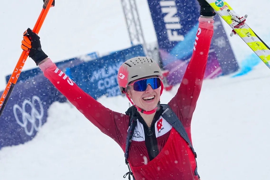 A svájci Marianne Fatton aranyérmes lett síalpinizmusban &bullet;  Fotó: Nemzeti Sport/ Getty Images