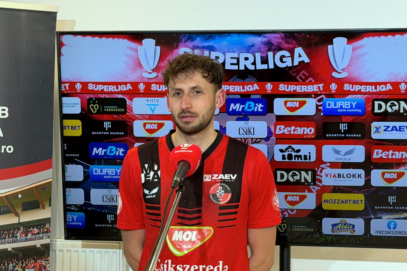 A hazaiak hőse, aki hatalmas bombával döntötte el a meccset &bullet;  Fotó: Székely Sport