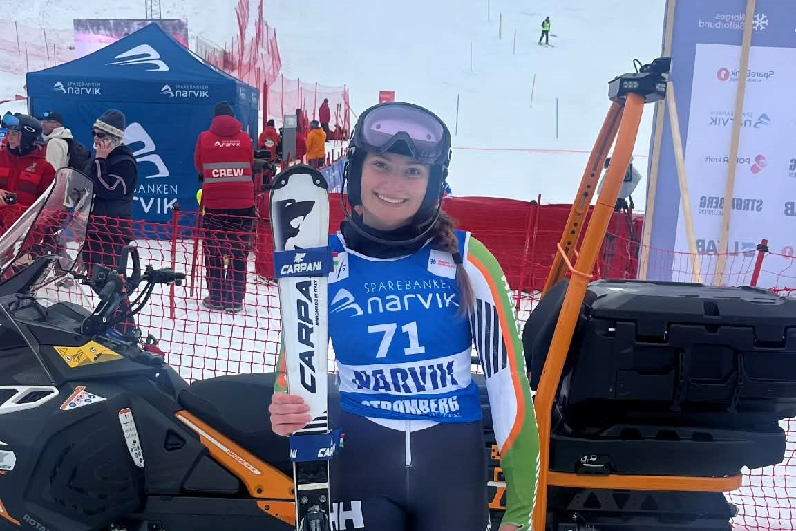 Pászka Mikolt műlesiklásban jeleskedett &bullet;  Fotó: Hungarian Ski Association