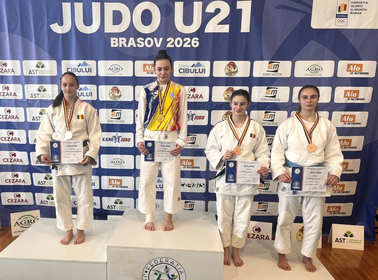 Kopacz Sarolta bronzérmet szerzett • Fotó: Albu Lehel/ VSK Csíkszereda