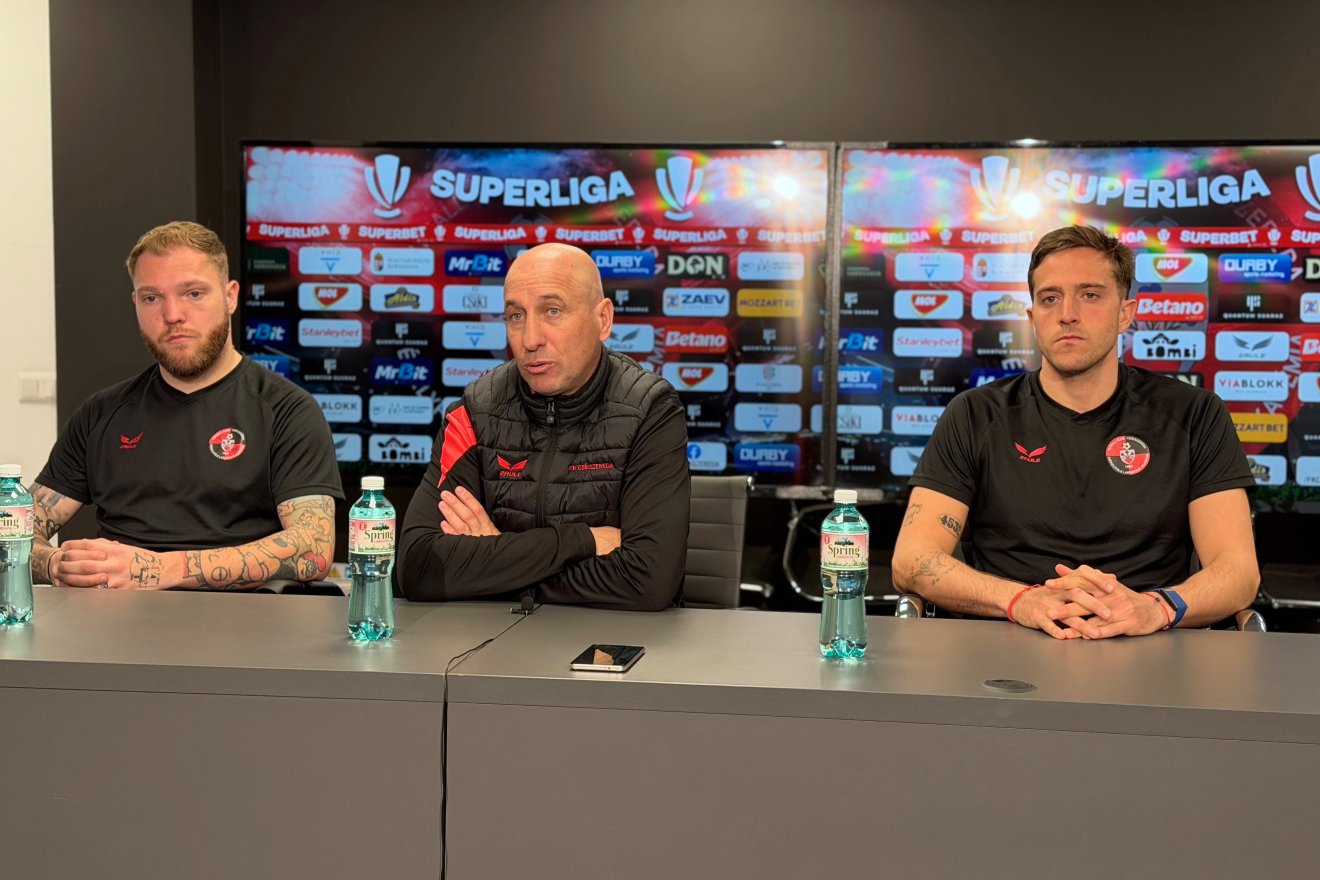 Hegedüs János, Ilyés Róbert és Mariano Bettini &bullet;  Fotó: Székely Sport