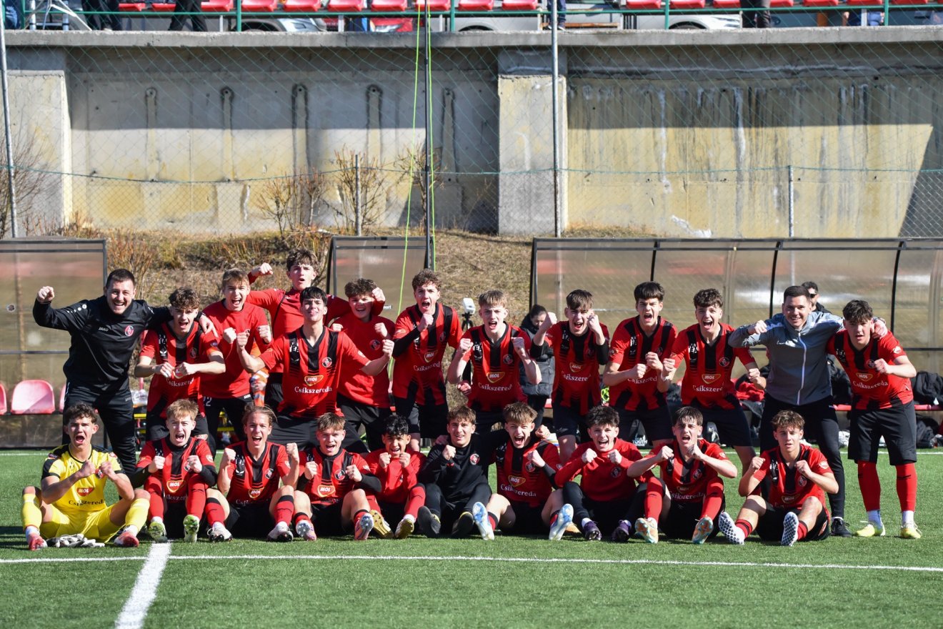 Az U16 öt nyert mérkőzéssel és  kapott gól nélkül zárta a csoportkört. &bullet;  Fotó: FK Csíkszereda