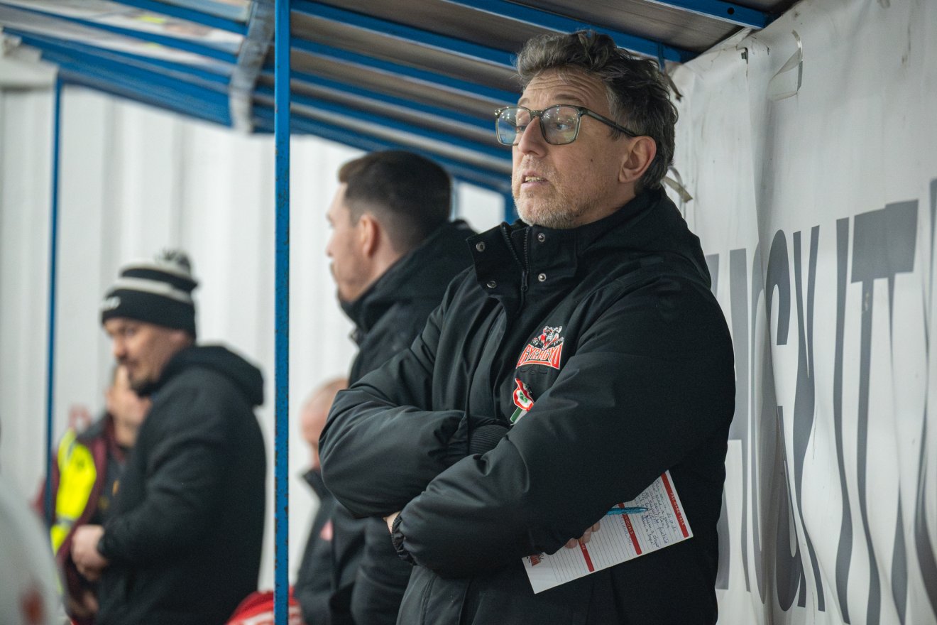 Szilassy Zoltánnak nem tetszett az első harmadban nyújtott teljesítmény &bullet;  Fotó: Borbély Fanni