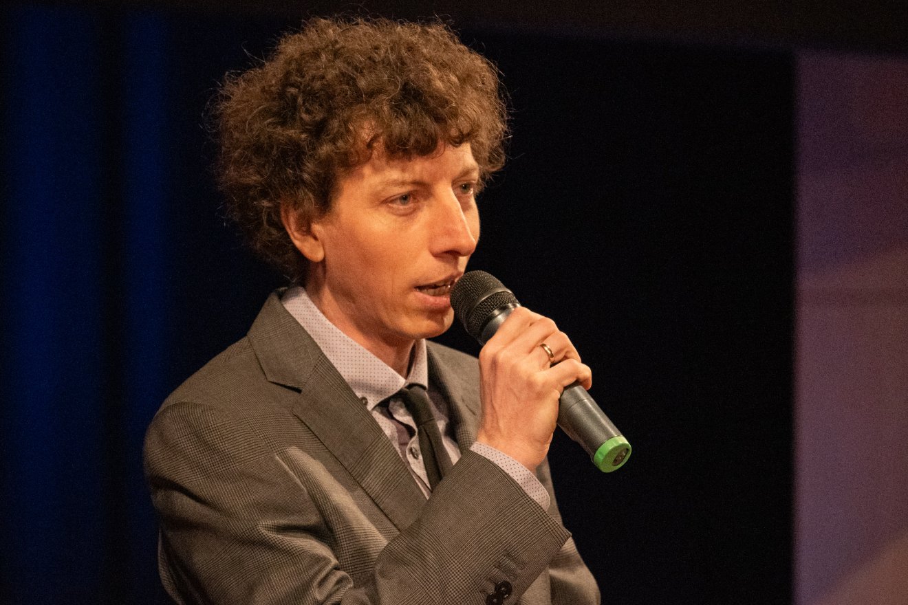 Szép Zoltán, műsorvezető &bullet;  Fotó: Borbély Fanni