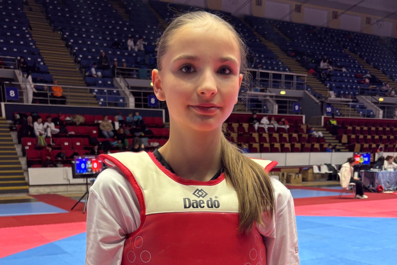 Cantea Emília első helyen végzett &bullet;  Fotó: Csíki Titánok