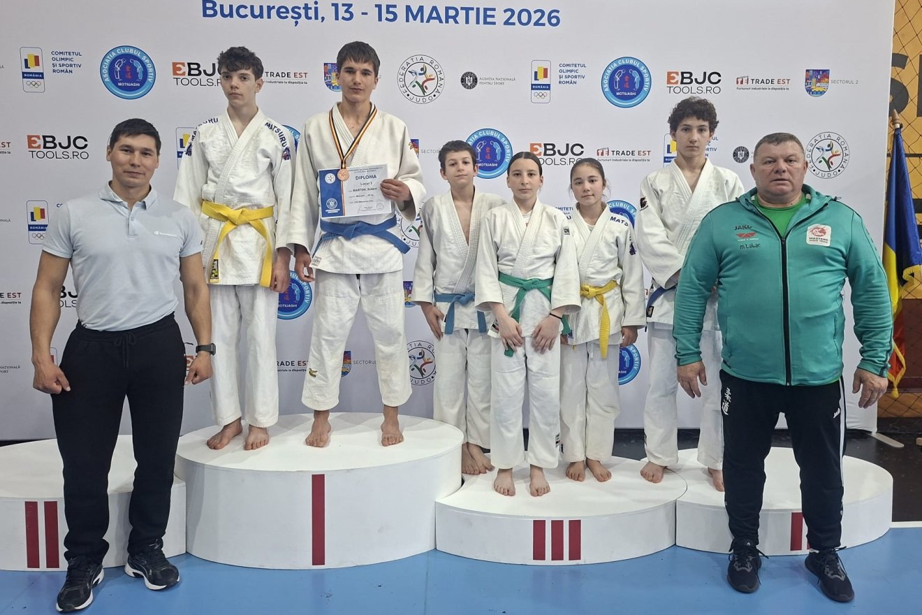 A Csíkszeredai ISK érmesei. • Fotó: Csíkszeredai VSK