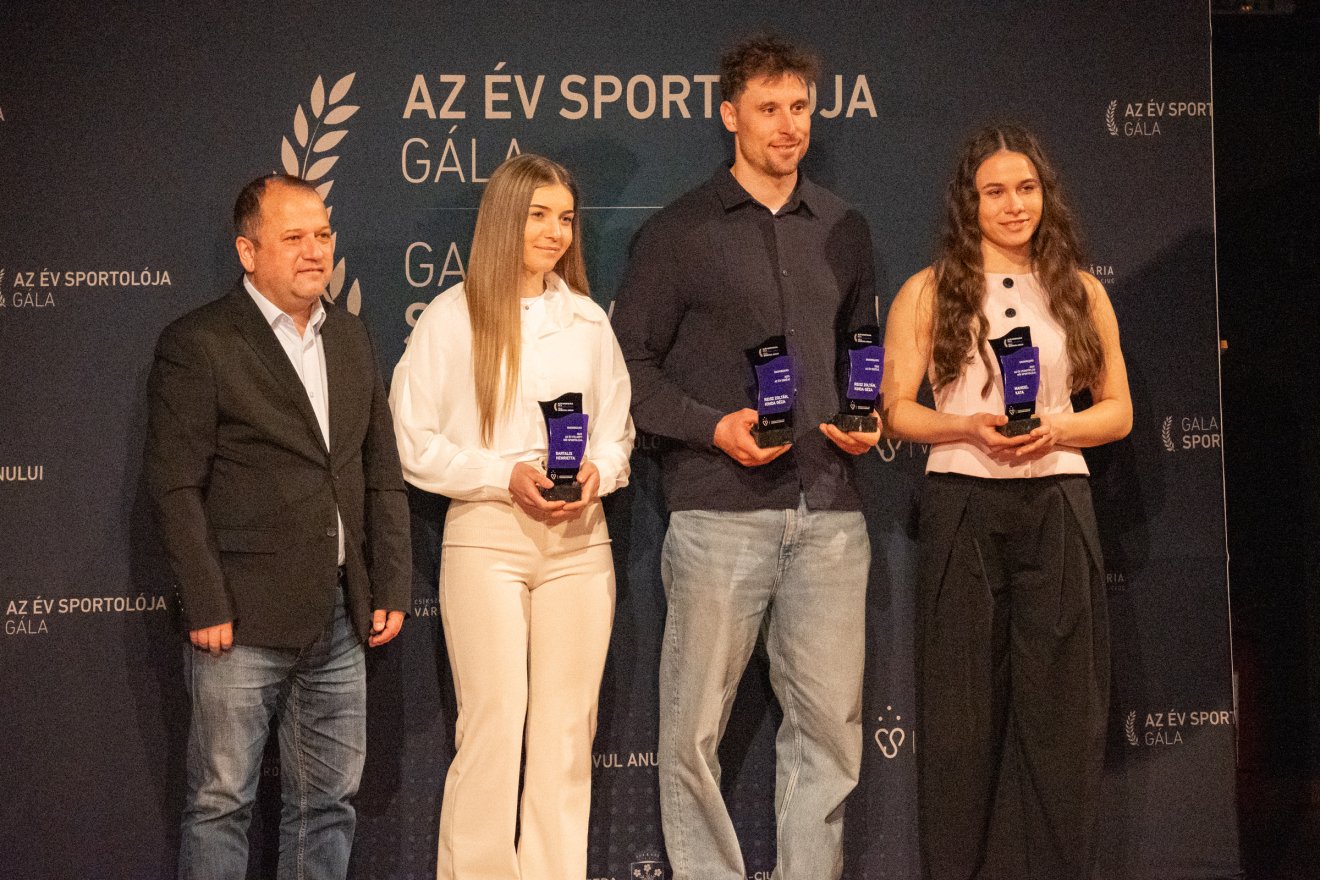 Díjazták a csíki sport büszkeségeit az Év Sportolója Gálán