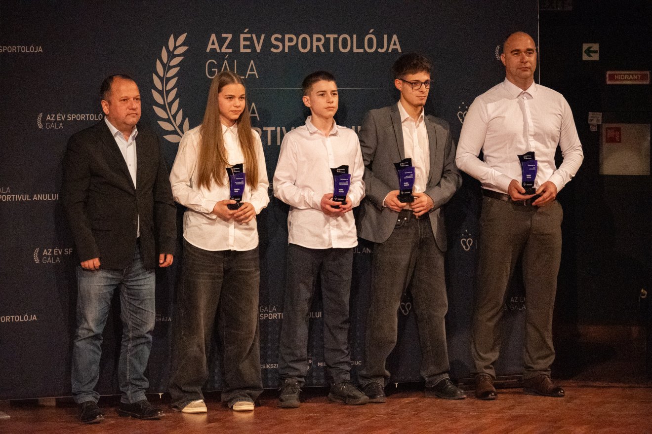 Díjazták a csíki sport büszkeségeit az Év Sportolója Gálán