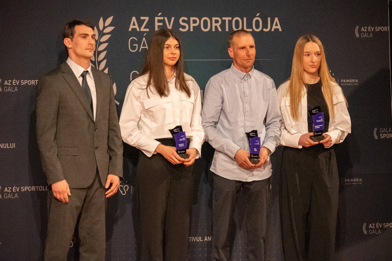 Díjazták a csíki sport büszkeségeit az Év Sportolója Gálán