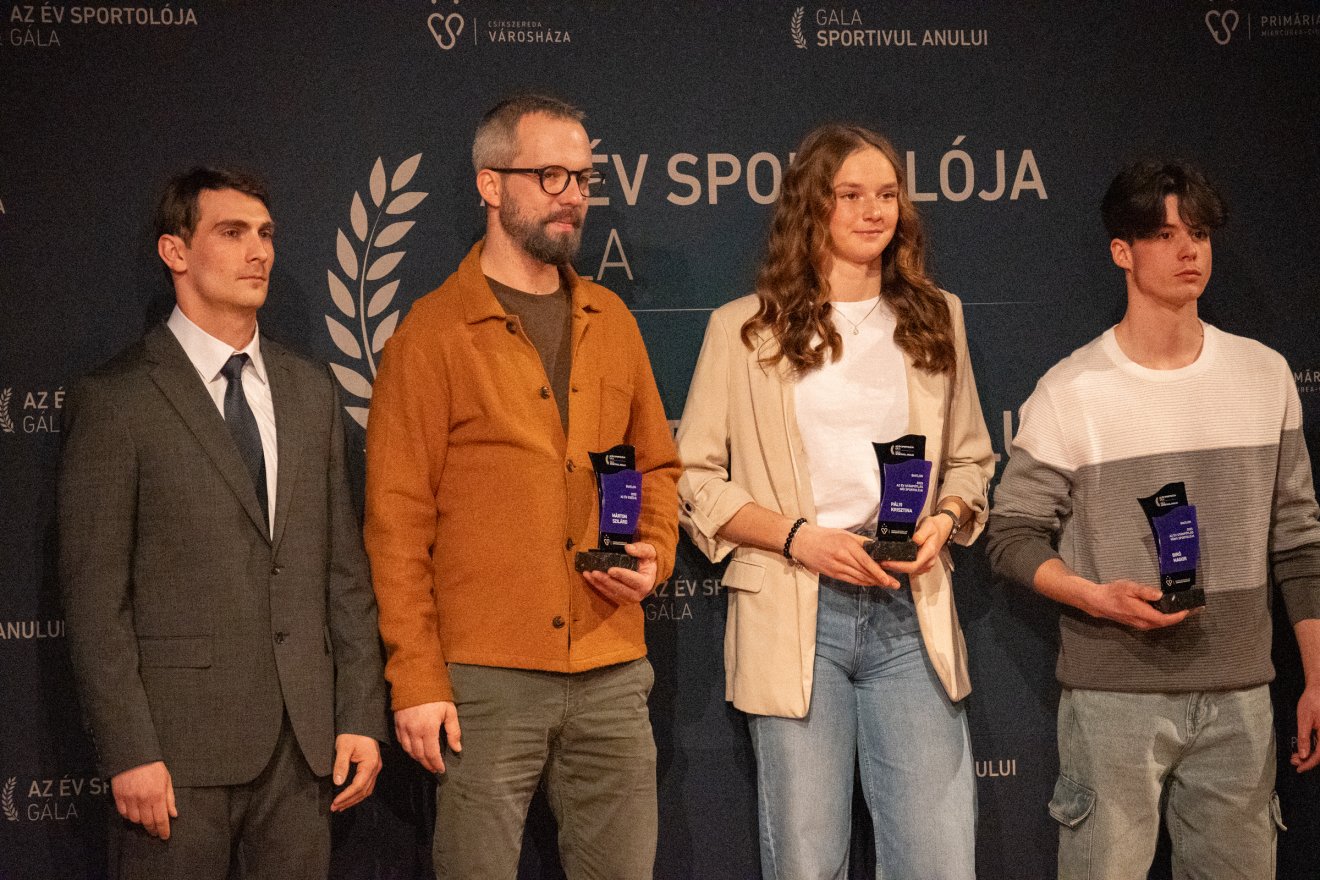 Díjazták a csíki sport büszkeségeit az Év Sportolója Gálán