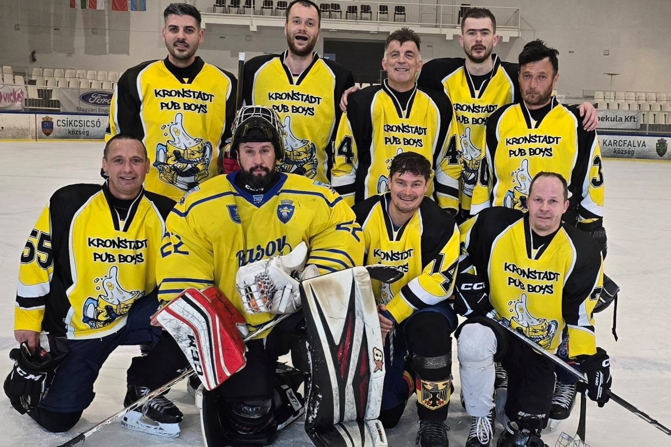 A Brassói Kronstadt együttese a negyedik helyen végzett &bullet;  Fotó: facebook/ jegtorok