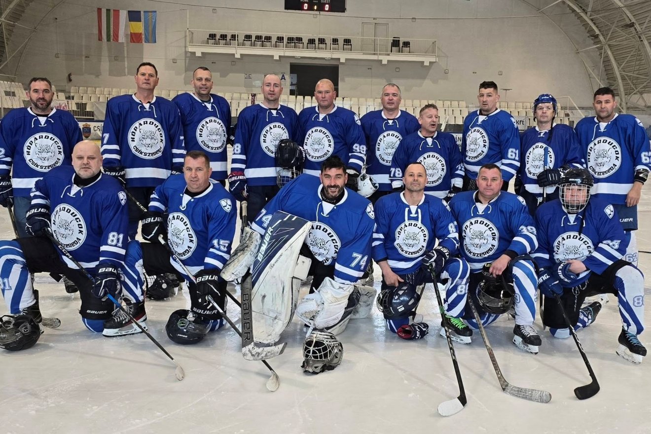 A Hópárducok csapata a harmadik helyen végzett &bullet;  Fotó: facebook/ jegtorok