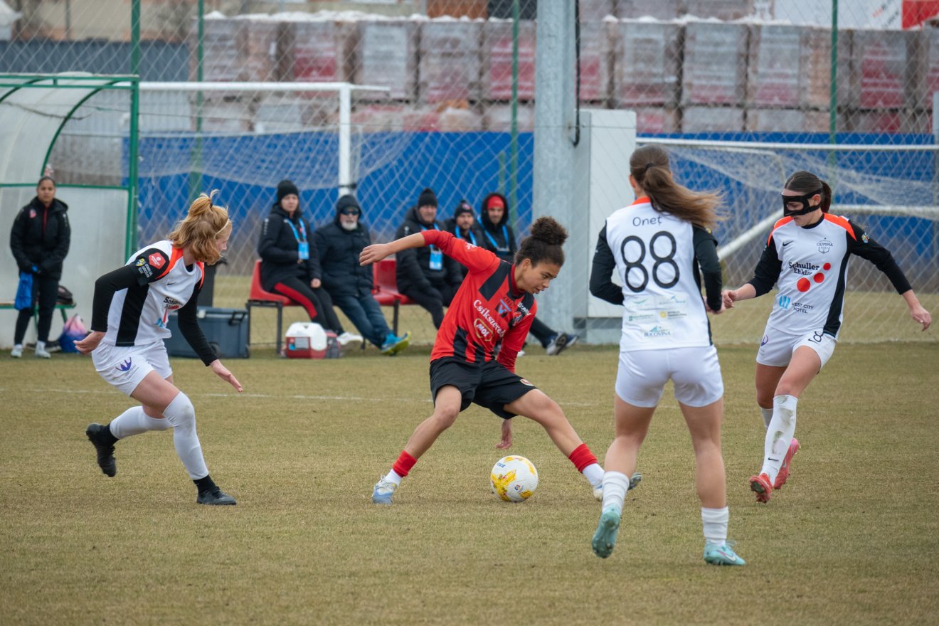 Hátrányból fordított, legyőzte a Kolozsvári U-t az FK Csíkszereda női csapata
