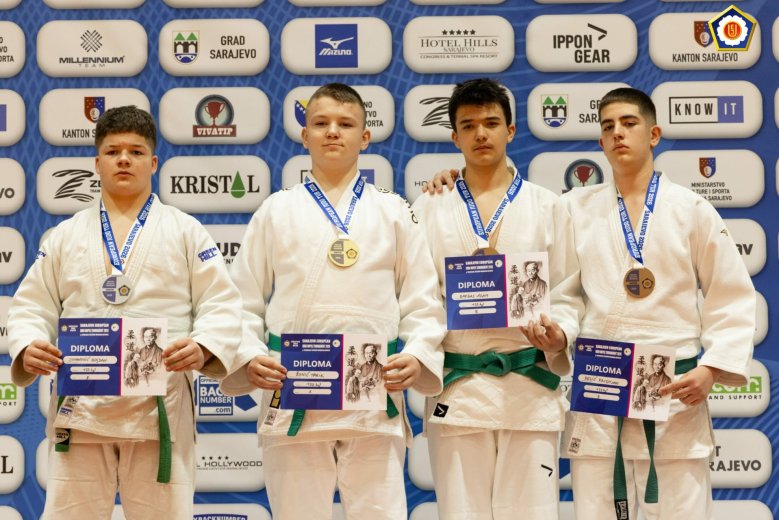 Csíkszentdomokosi dzsúdósok képviselték Romániát Szarajevóban