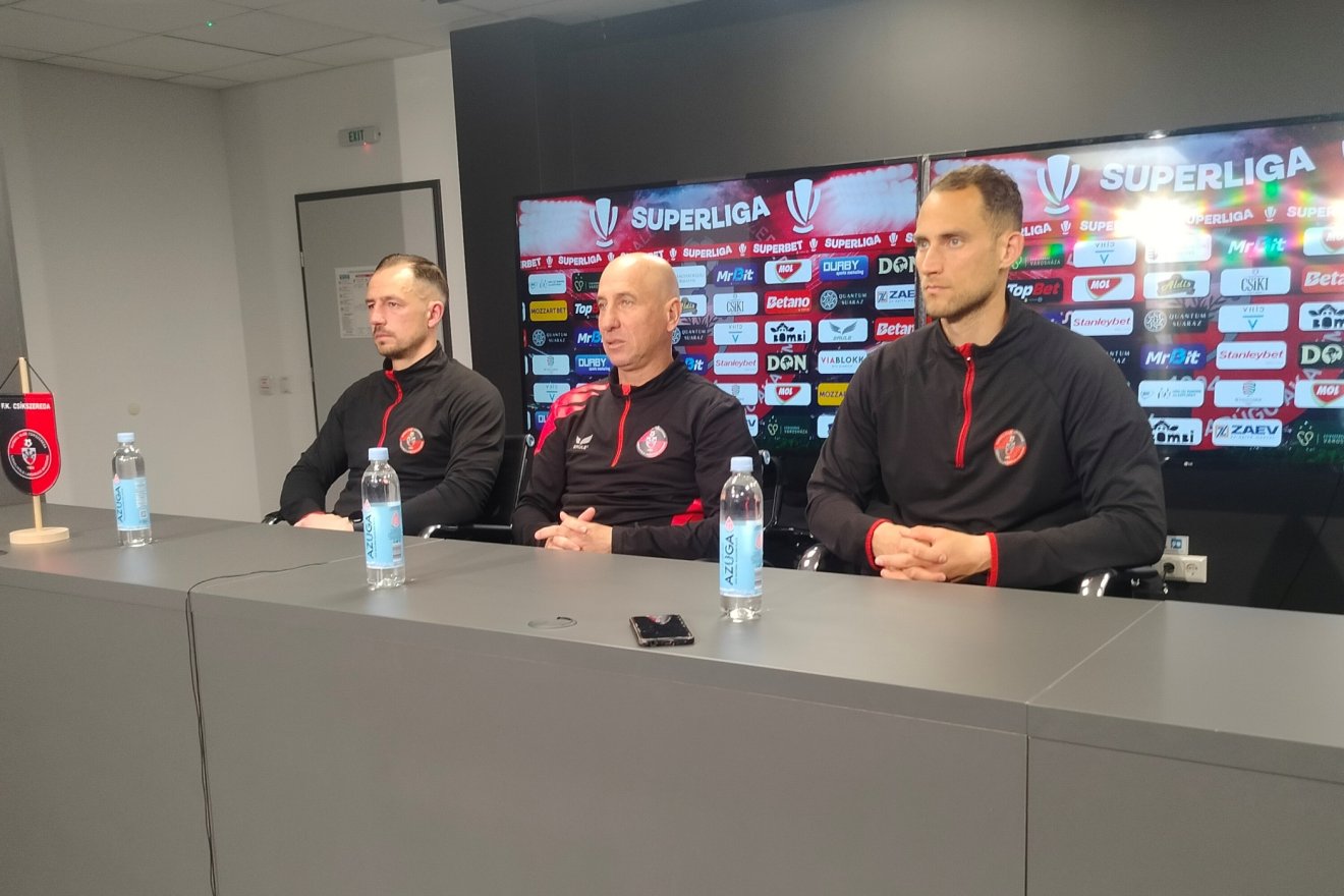 Balról jobbra: Pap Eduárd, Ilyés Róbert és Eppel Márton &bullet;  Fotó: Dobos László