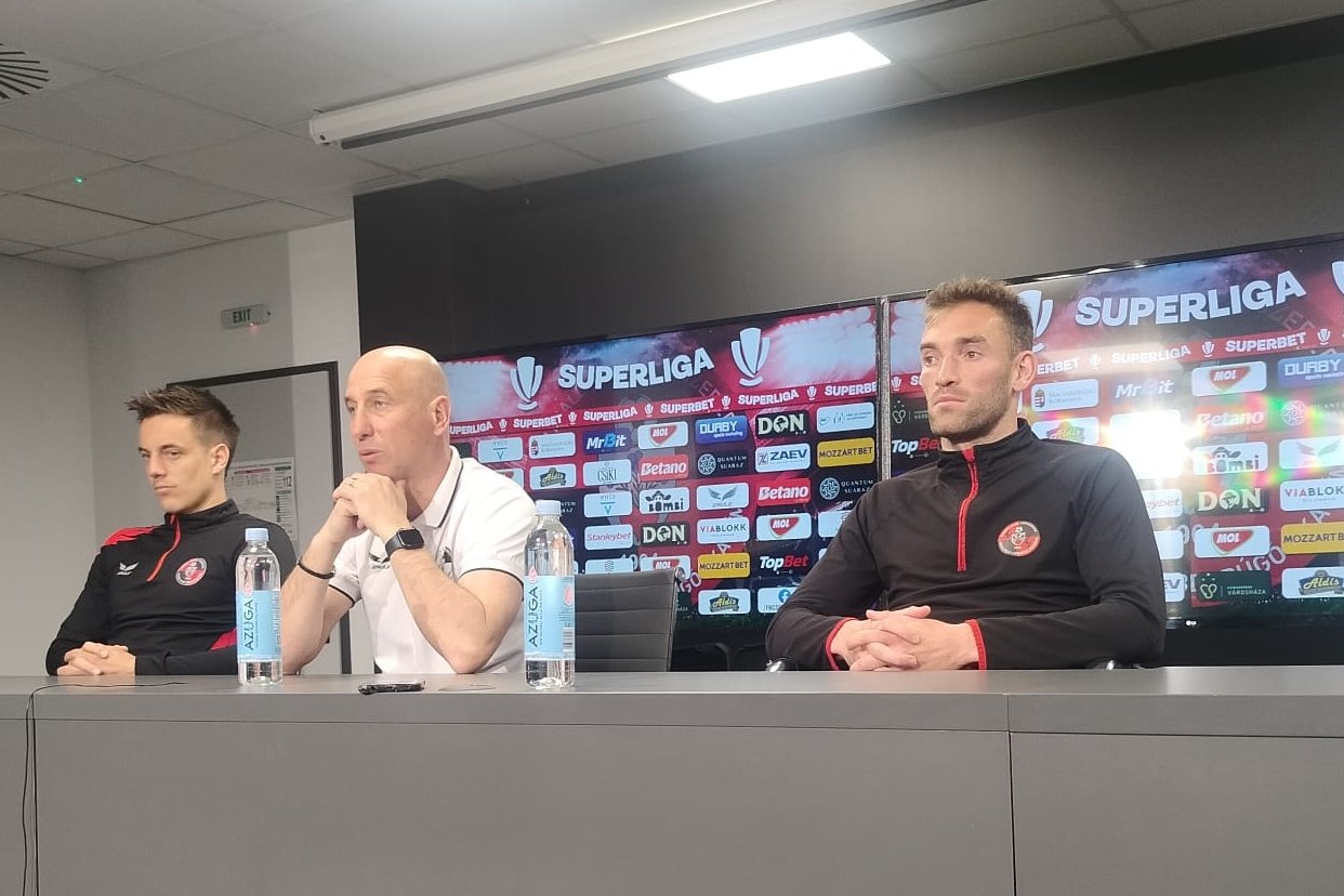 Balról jobbra Pászka Loránd, Ilyés Róbert és Csürös Attila &bullet;  Fotó: Dobos László