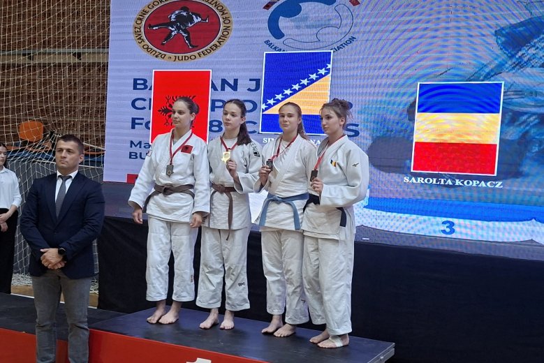 Bronzéremmel zárt Budvában a VSK Csíkszereda dzsúdósa