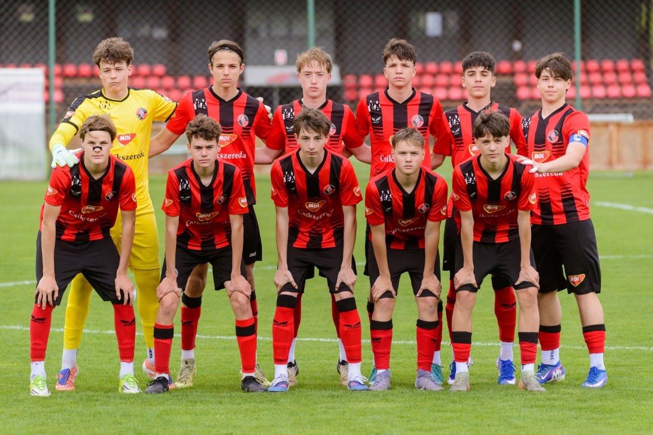 Az FK Csíkszereda U15-ös csapata &bullet;  Fotó: facebook/ FK Csíkszereda
