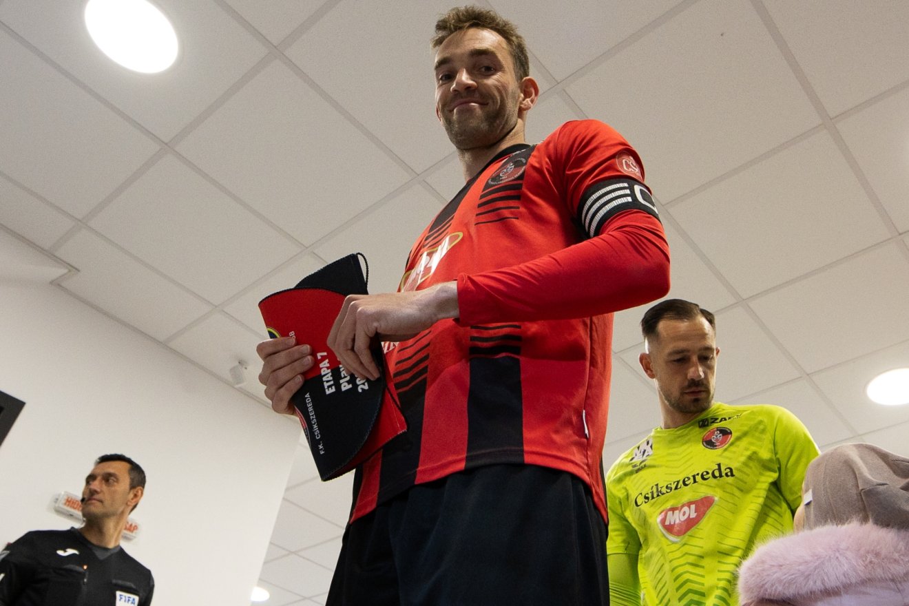 Csürös Attila, az FK csapatkapitánya &bullet;  Fotó: Halmágyi Zsolt