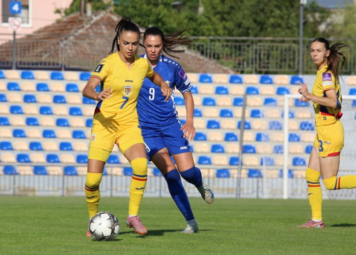 Kezdők voltak az FK Csíkszereda játékosai a romániai női válogatott vb-selejtezőjén