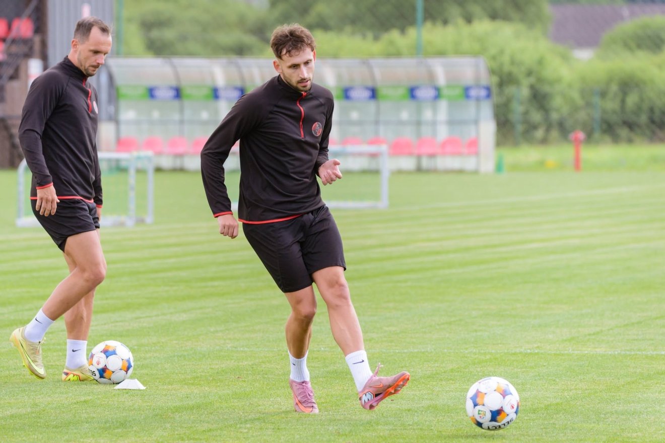 Jozef Dolny és Răzvan Trif &bullet;  Fotó: facebook/ FK Csíkszereda
