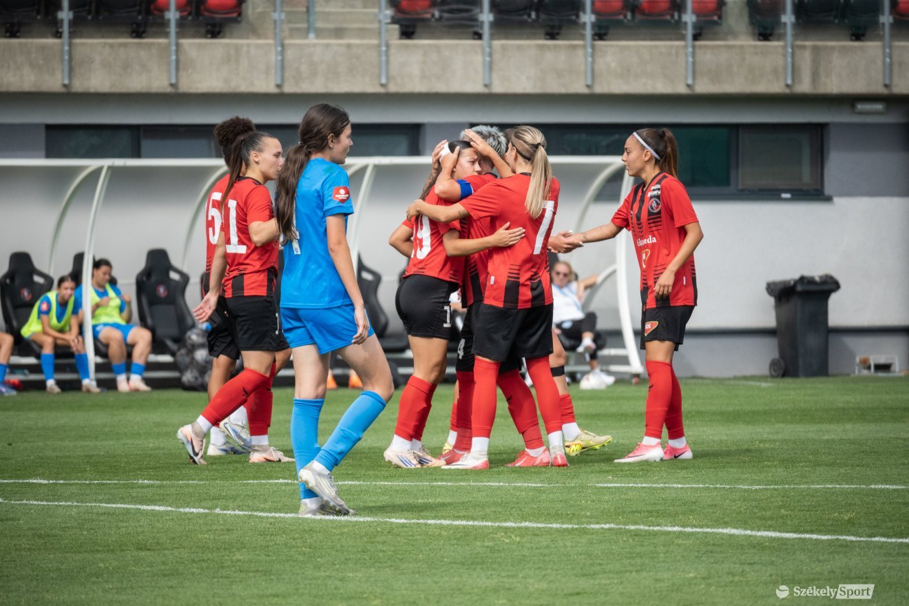 Nagyszerű teljesítménnyel rukkolt elő az FK Csíkszereda • Fotó: Borbély Fanni