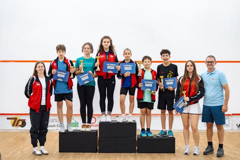 Négy kategóriában is Csíkszeredában maradt a squash Román Kupa
