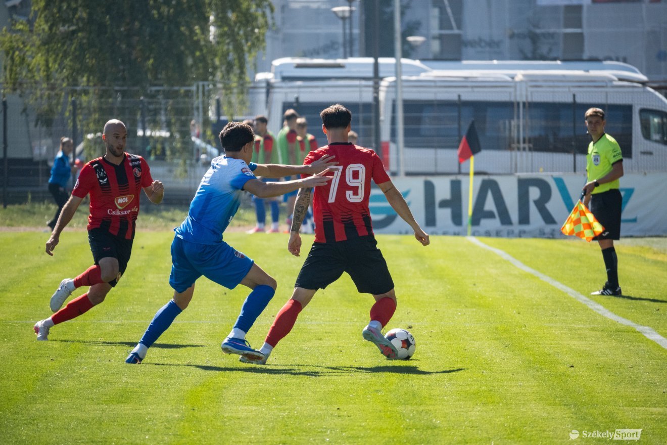 Könnyed sikert aratott másodosztályos ellenfele fölött az FK Csíkszereda &bullet;  Fotó: Borbély Fanni