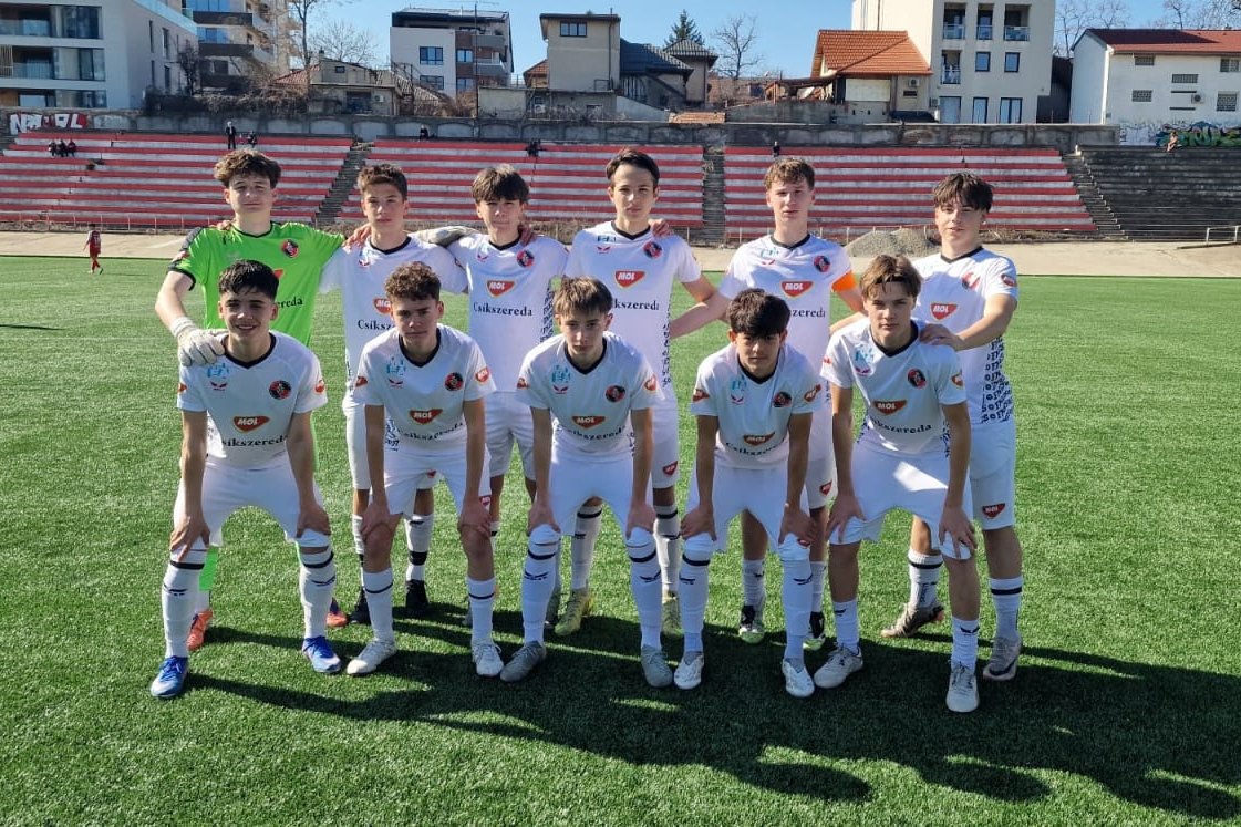 Az U15-ösök magabiztos győzelmet arattak a Bukaresti Dinamo ellen. &bullet;  Fotó: FK Csíkszereda