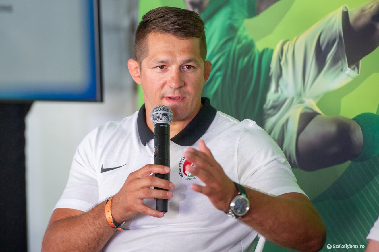 Lőrincz Tamás szerint sokat változott a világ azóta, amióta ők elkezdték ezt a sportot, de az alapelvek ugyanazok •  Fotó: Beliczay László