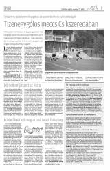 Csíki Hírlap XI. évfolyam 161. szám