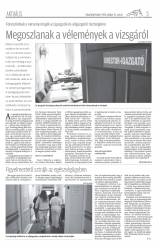 Udvarhelyi Híradó XXVII. évfolyam, 203. szám