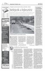 Udvarhelyi Híradó XXVII. évfolyam, 208. szám