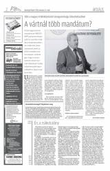 Udvarhelyi Híradó XXVII. évfolyam, 240. szám