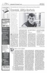 Udvarhelyi Híradó XXVII. évfolyam, 241. szám