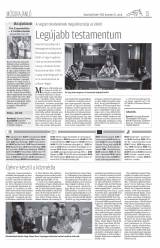 Udvarhelyi Híradó XXVII. évfolyam, 250. szám