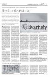 Udvarhelyi Híradó XXVIII. évfolyam, 24. szám