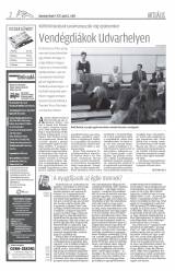 Udvarhelyi Híradó XXVIII. évfolyam, 64. szám