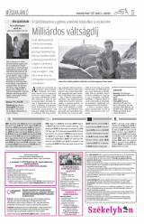 Udvarhelyi Híradó XXVIII. évfolyam, 72. szám