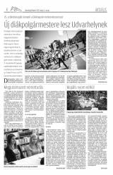 Udvarhelyi Híradó XXVIII. évfolyam, 83. szám