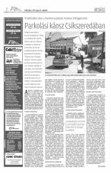 Csíki Hírlap XII. évfolyam, 99. szám