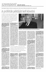 Krónika XX. évfolyam, 8. szám