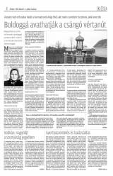 Krónika XX. évfolyam, 22. szám